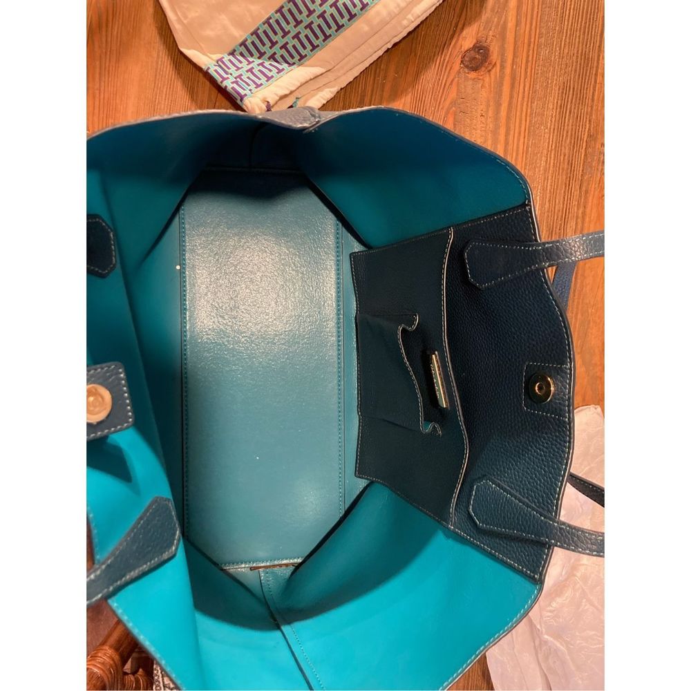 Tory Burch perry tote in green - Picture 4 of 6
